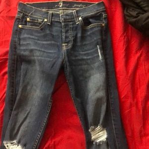 Worn once 7 jeans